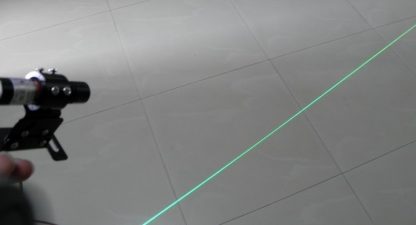 green laser module line